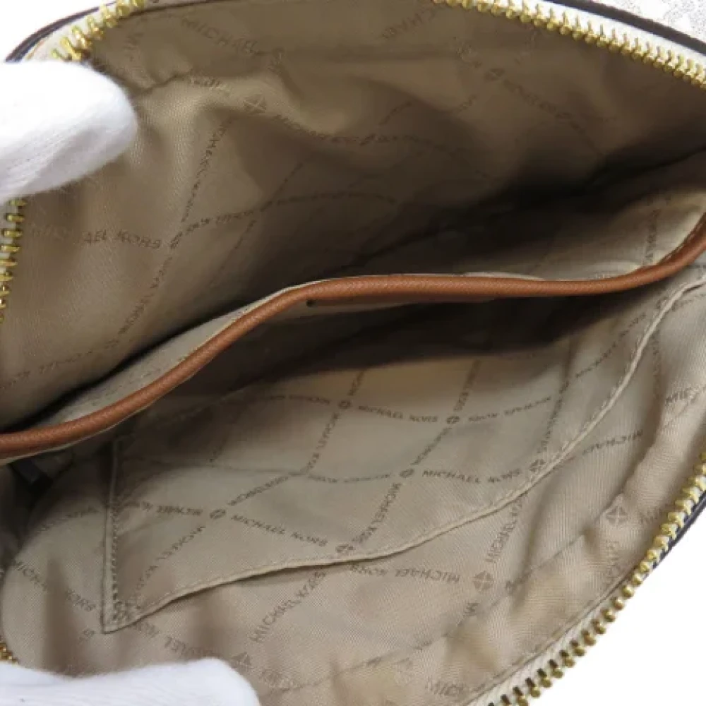Michael Kors Pre-owned Plastic shoulder-bags White Dames