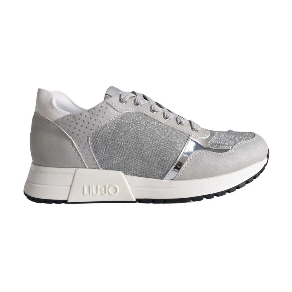 Liu Jo Logo Sneakers Kiss 502 Style Dames Schoenen Grijs