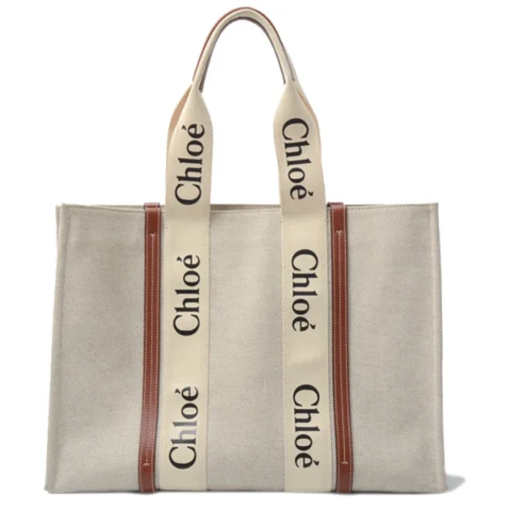 Chloé Pre-owned Canvas handbags White Dames