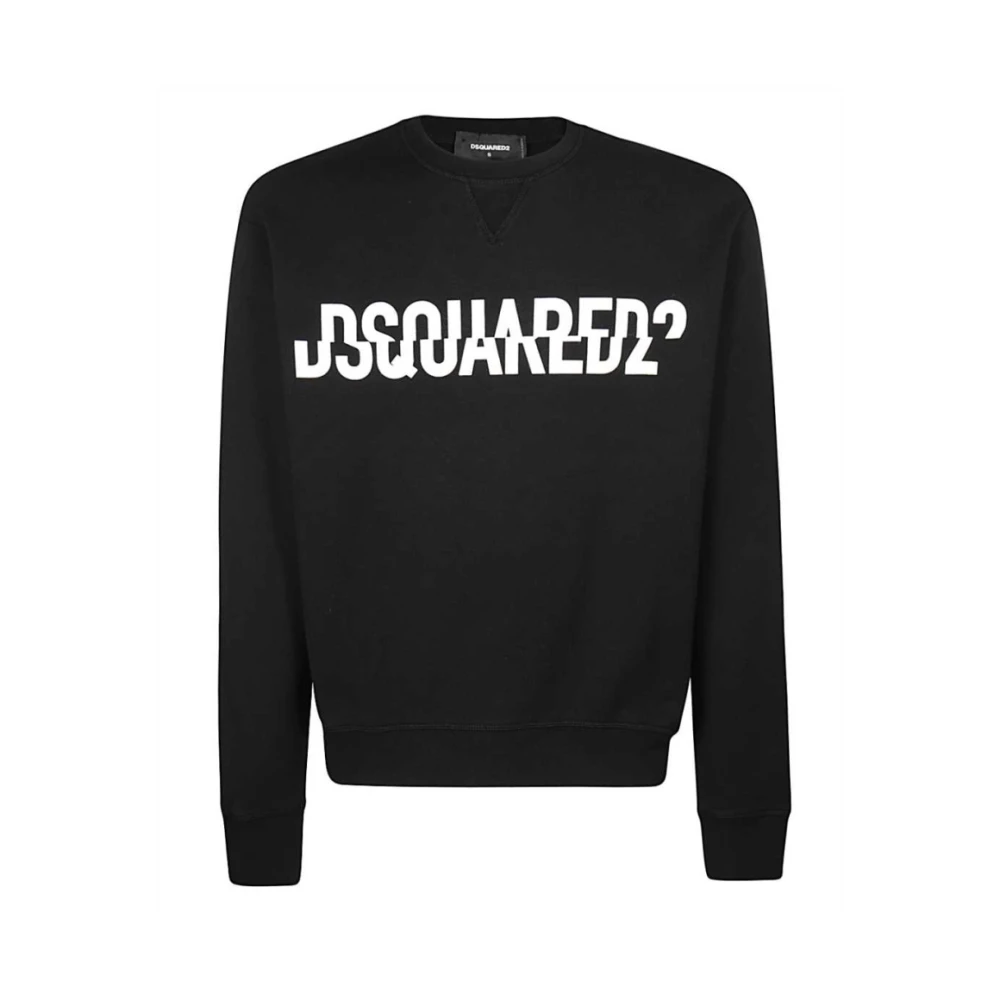 Dsquared2 Sweatshirts Black Heren