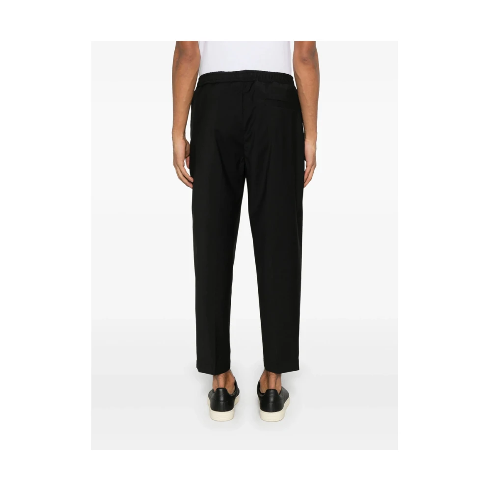 Briglia Zwarte Elastische Taille Shorts Black Heren