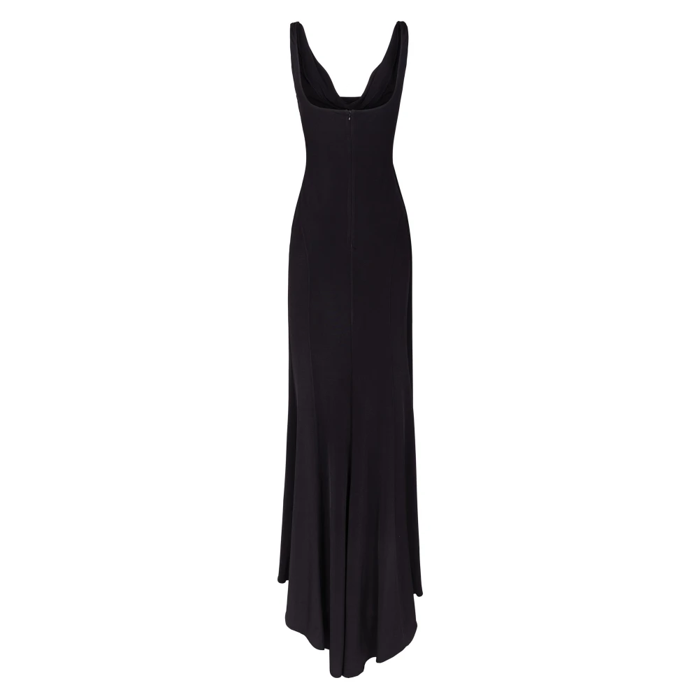 MVP wardrobe Vespucci Lange Jurk Black Dames