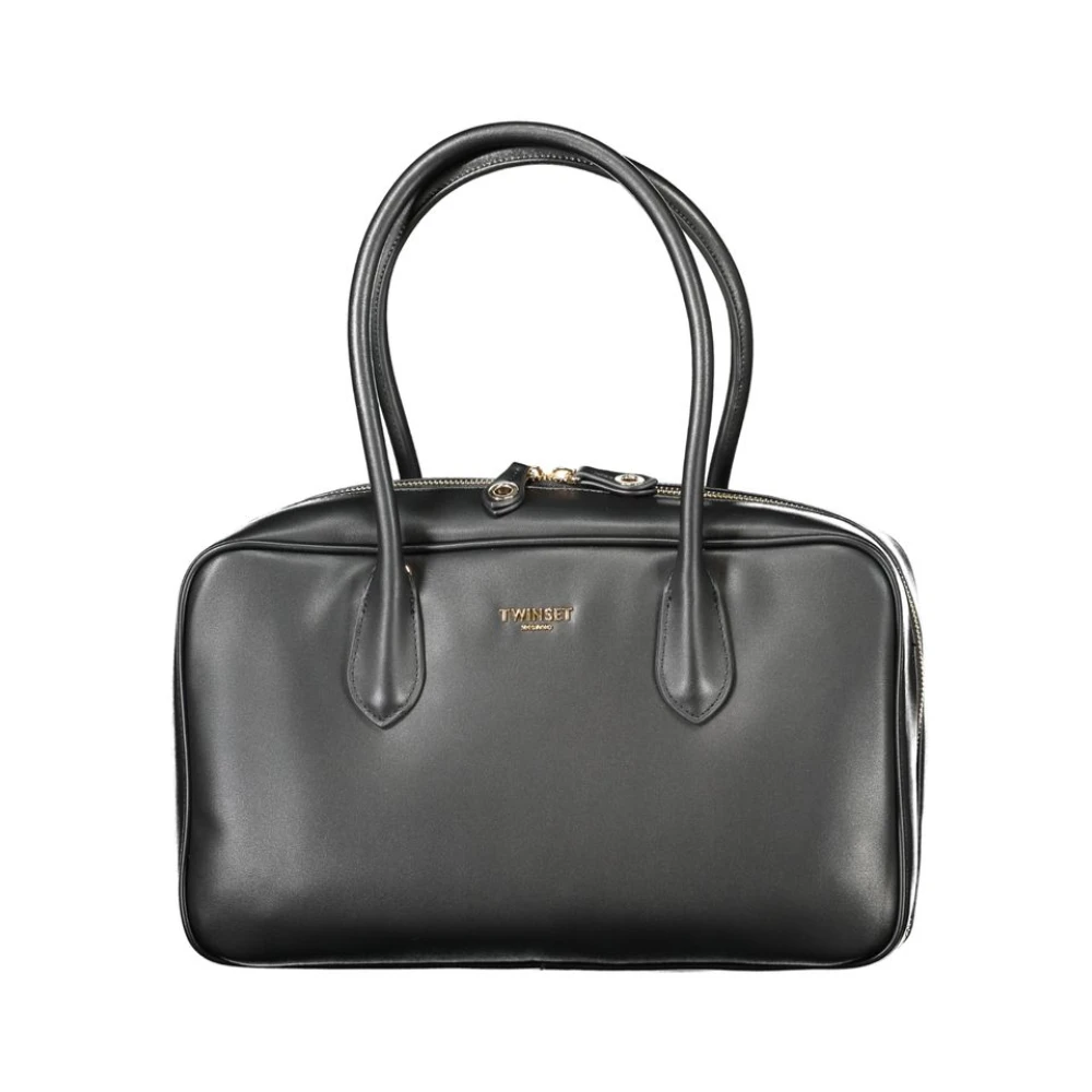 Twinset Women's Black Polyethylene Handbag - Handbags - One Size - Bags