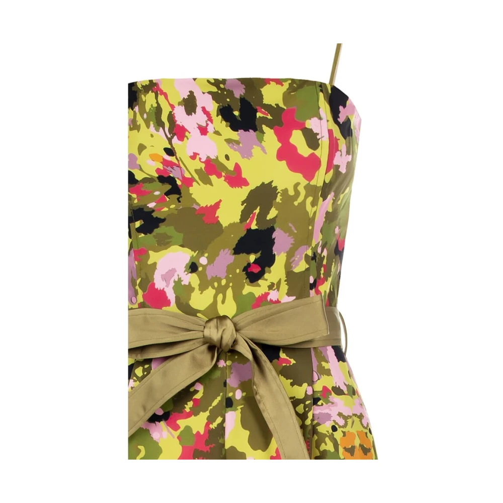 RINASCIMENTO Camouflage satijnen palazzo jumpsuit Multicolor Dames
