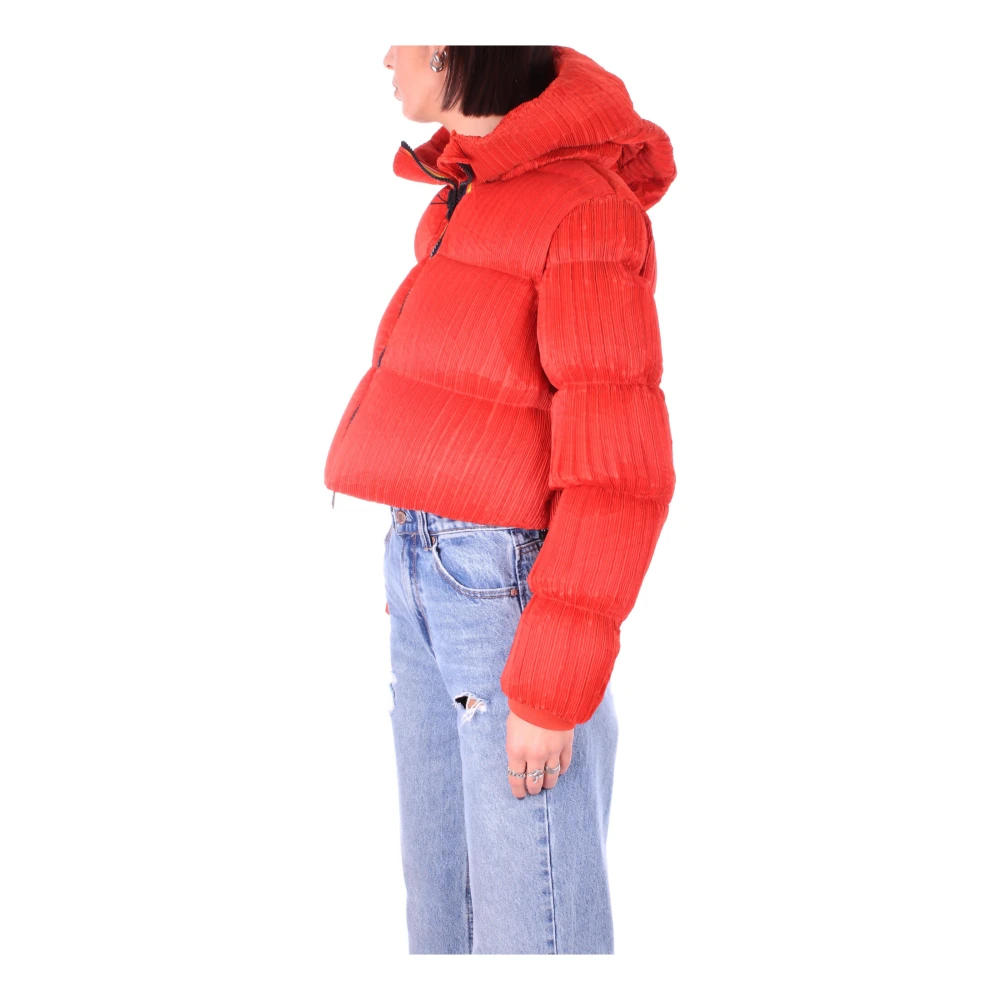 K-way Hoodie met Zijlogo Orange Dames