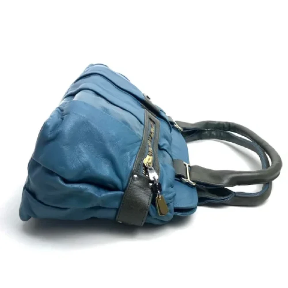 Chloé Pre-owned Leather handbags Blue Dames