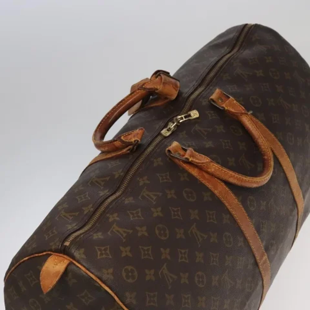 Louis Vuitton Vintage Pre-owned Canvas travel-bags Brown Dames