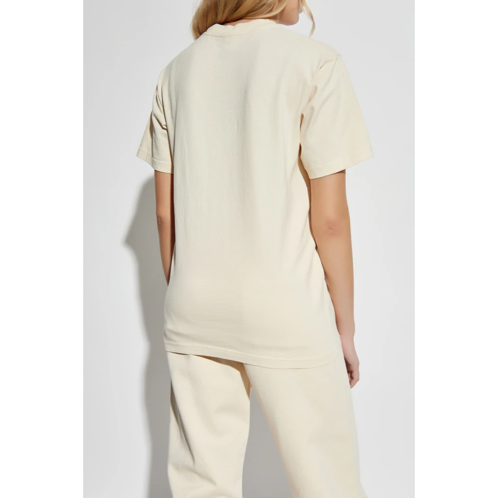 Sporty & Rich T-shirt The Mountain Beige Unisex