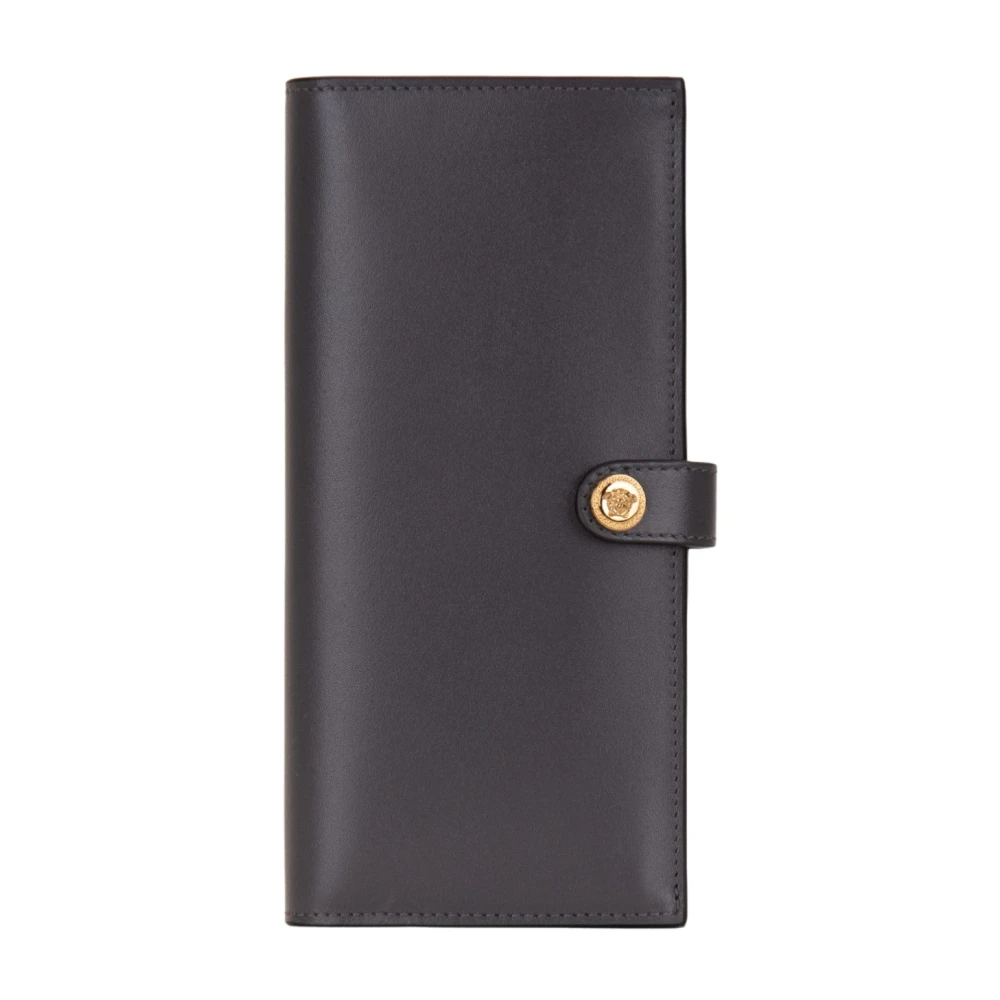Versace Men's Black Wallets & Cardholders, One Size, Bifold Wallet