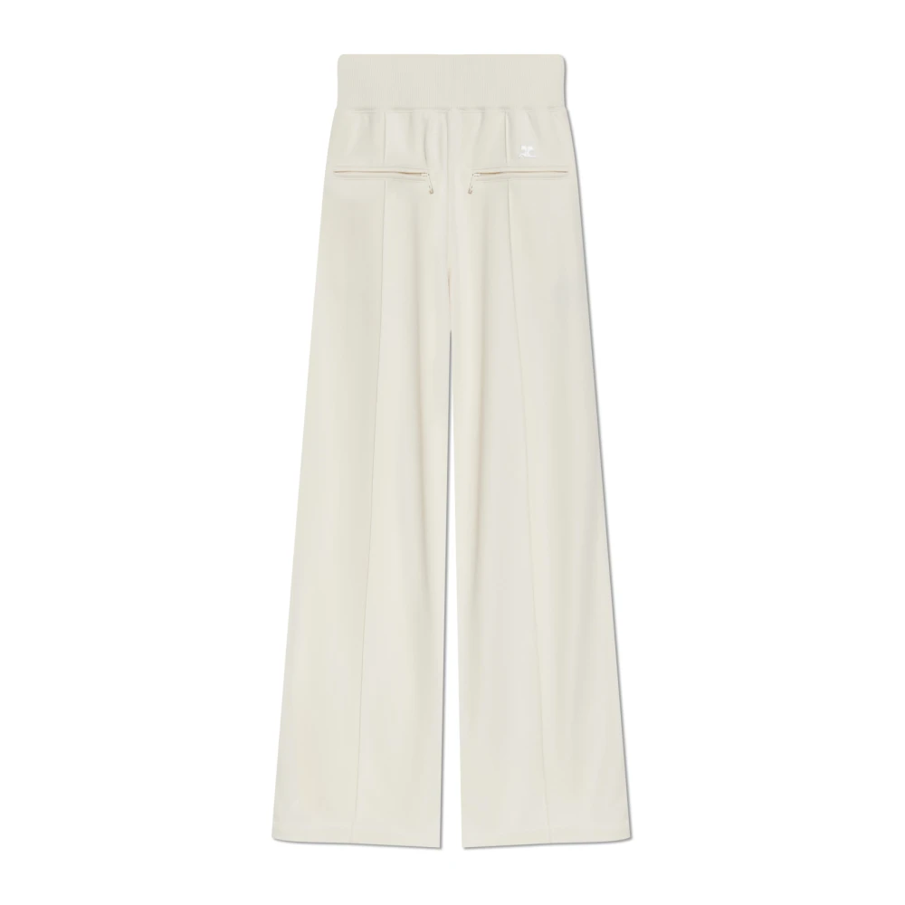 Courrèges Logo broek Beige Dames