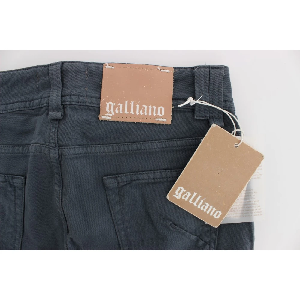 John Galliano Bootcut Jeans Blue Dames