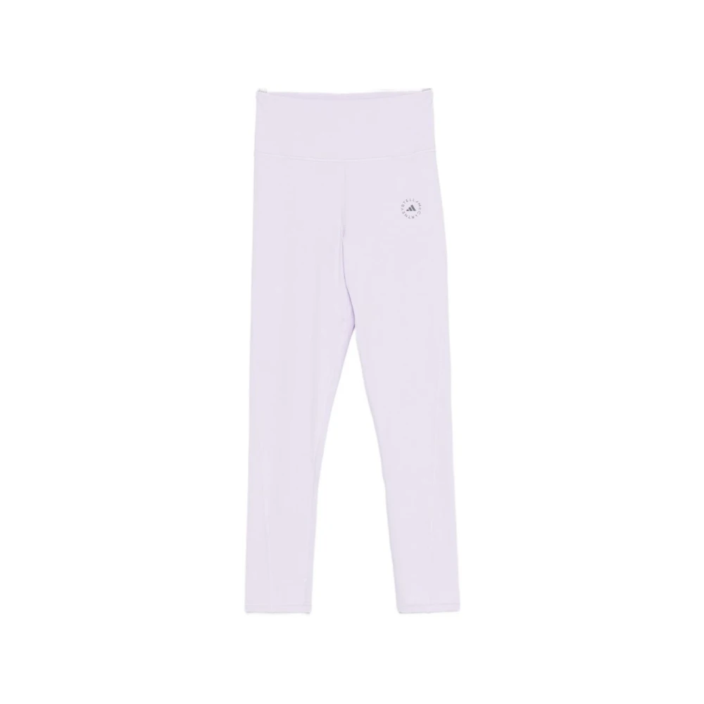 Adidas By Stella Mccartney Women's Purple Training Trousers & Tights, L, Training 7/8 Leggings