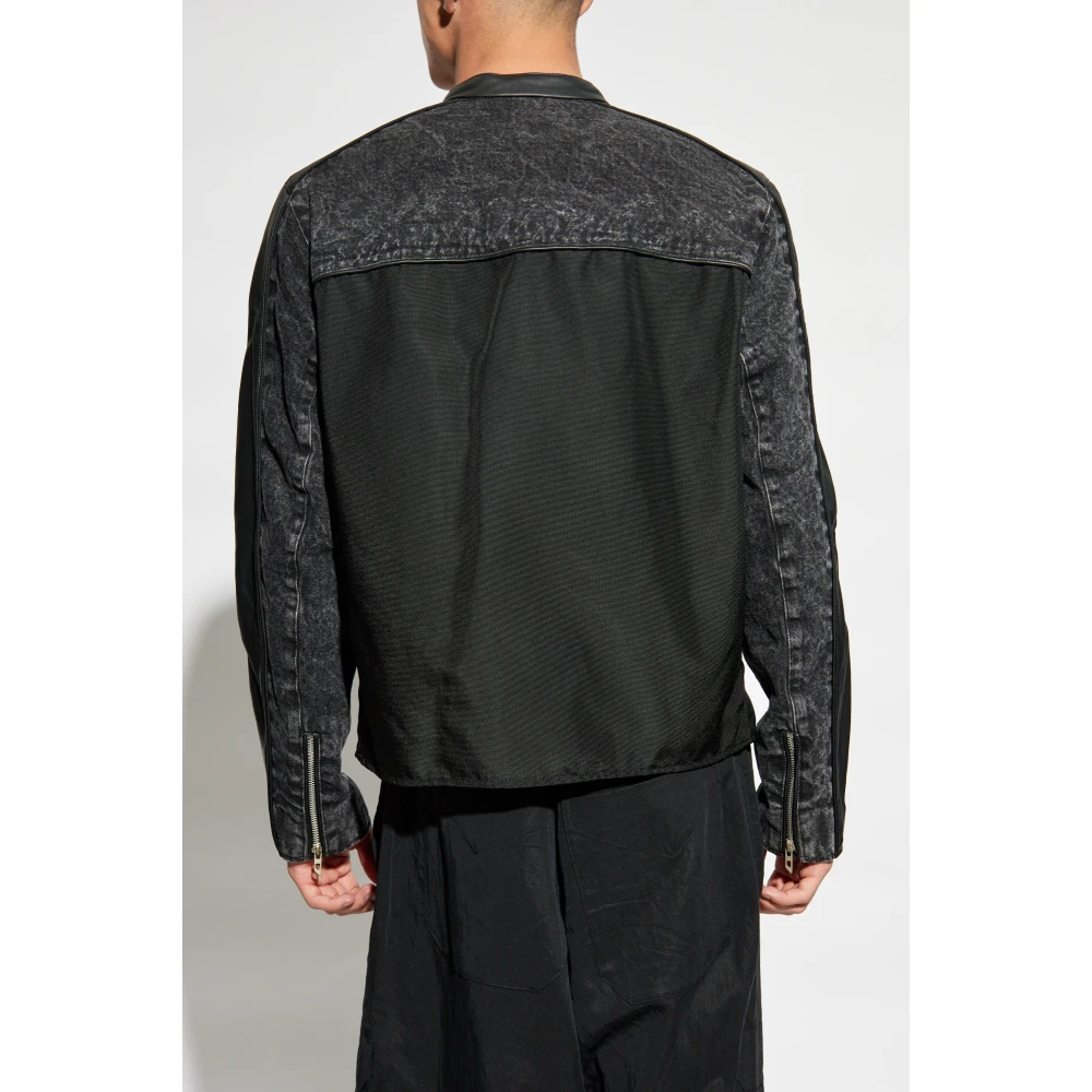 Diesel Jas L-Leopol Black Heren