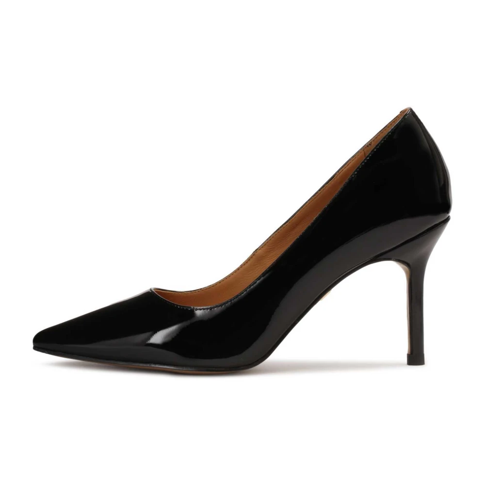 Kazar Klassieke zwarte lakleren stiletto's