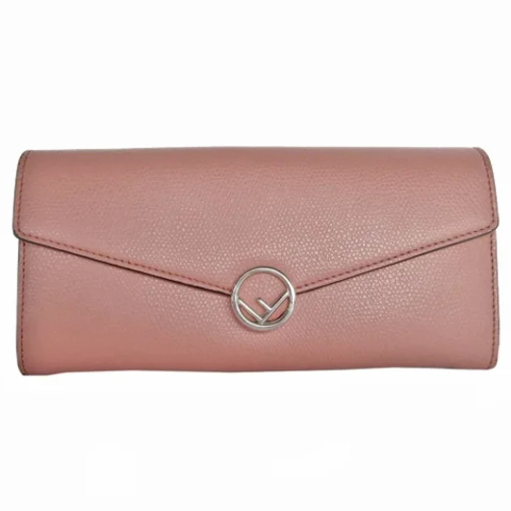 Fendi Vintage Pre-owned Leather wallets Pink Dames