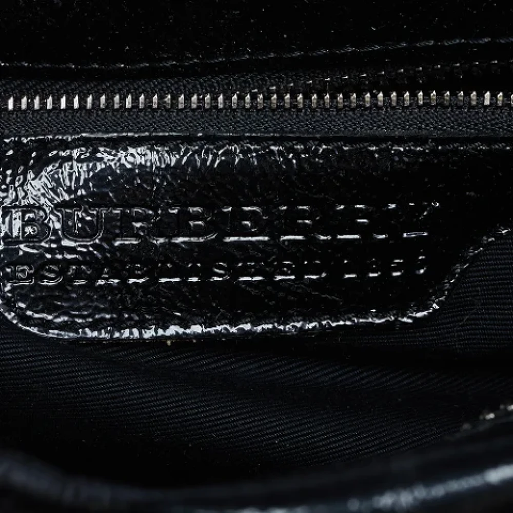 Burberry Vintage Pre-owned Plastic totes Black Dames