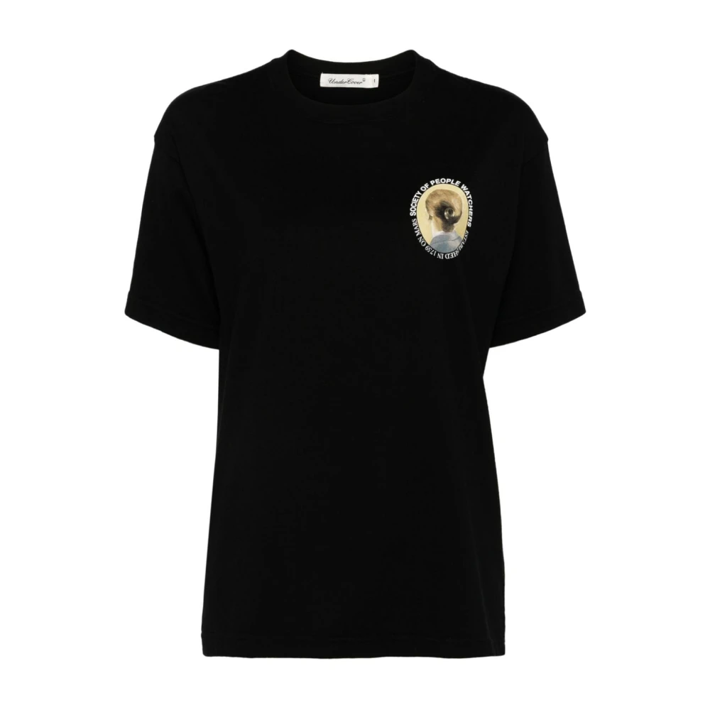 Undercover Zwarte T-shirts en Polos Black Dames