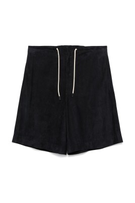 black-drawstring-waist-shorts