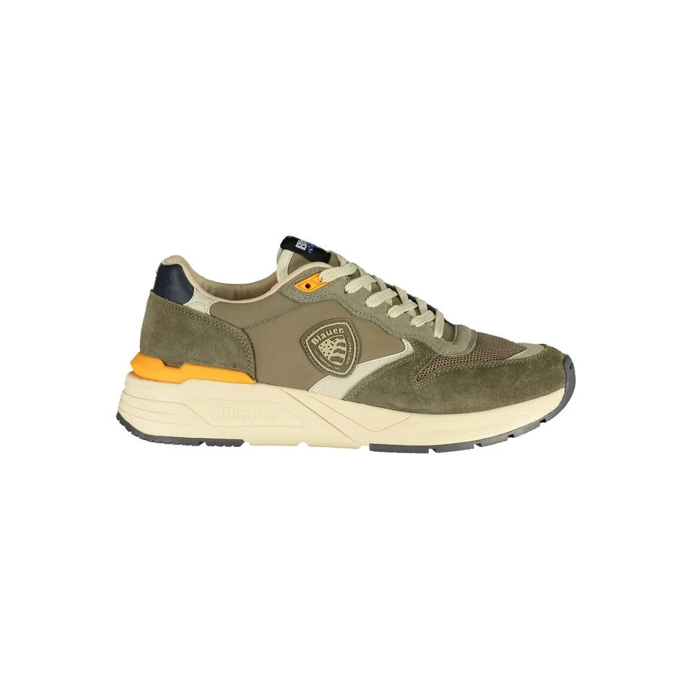 Blauer Men's Green Lace-Up Sports Trainers - Sneakers - 10 Uk- Shoes