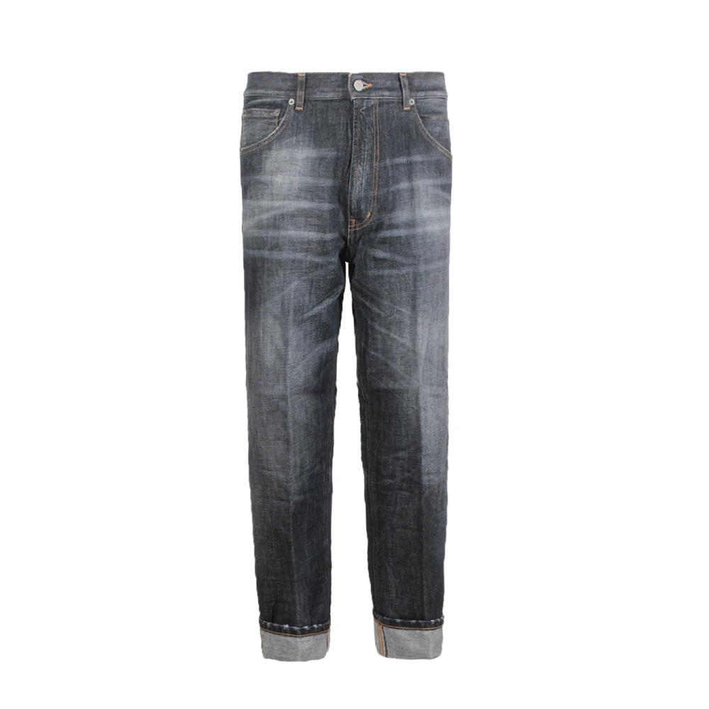Dondup Slim Fit Grijze Jeans Gray Heren