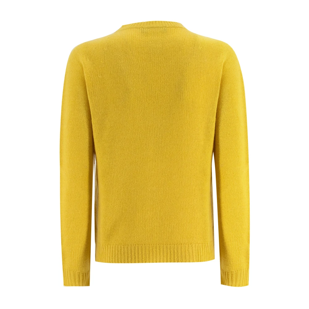 Fabiana Filippi Klassieke Crew-Neck Jumper Orange Dames