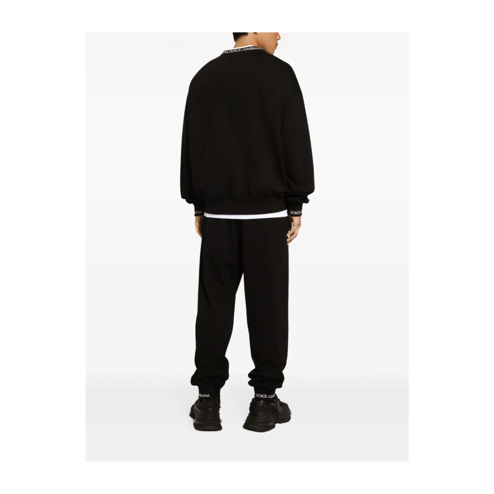 Dolce & Gabbana Zwarte Broek voor Heren Black Heren