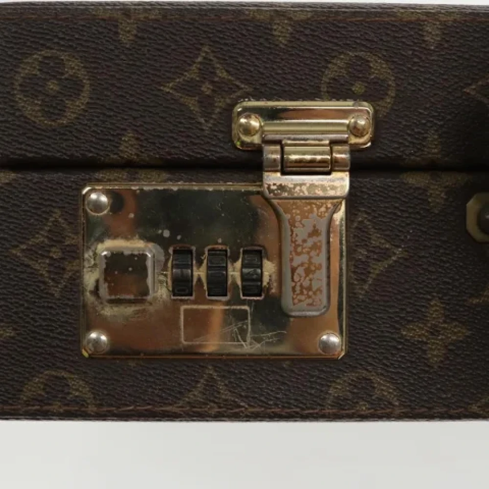 Louis Vuitton Vintage Pre-owned Canvas handbags Brown Dames