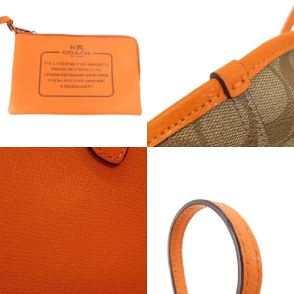 Coach Pre-owned Fabric totes Beige Dames