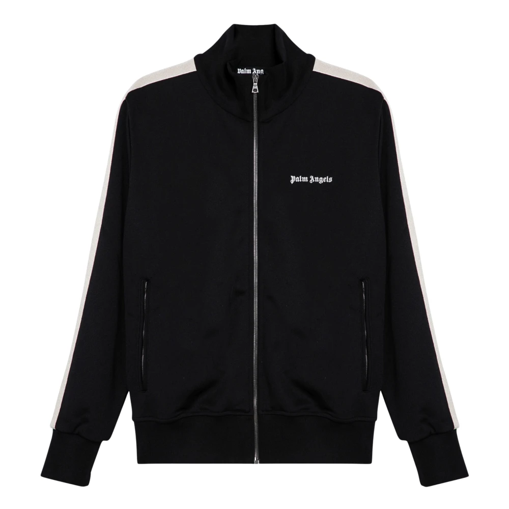 Palm Angels Ritssluiting Cardigan Sweater Black Heren