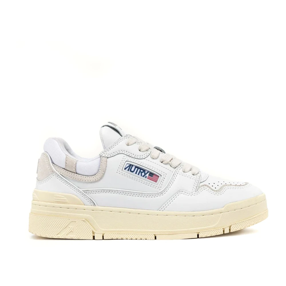 Autry Clc Low Sneakers Dames Schoenen Wit