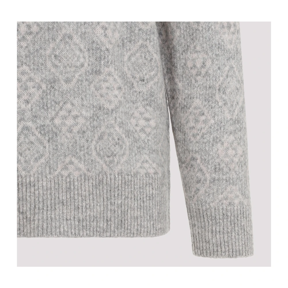 BRUNELLO CUCINELLI Grijze Sweater Gray Heren