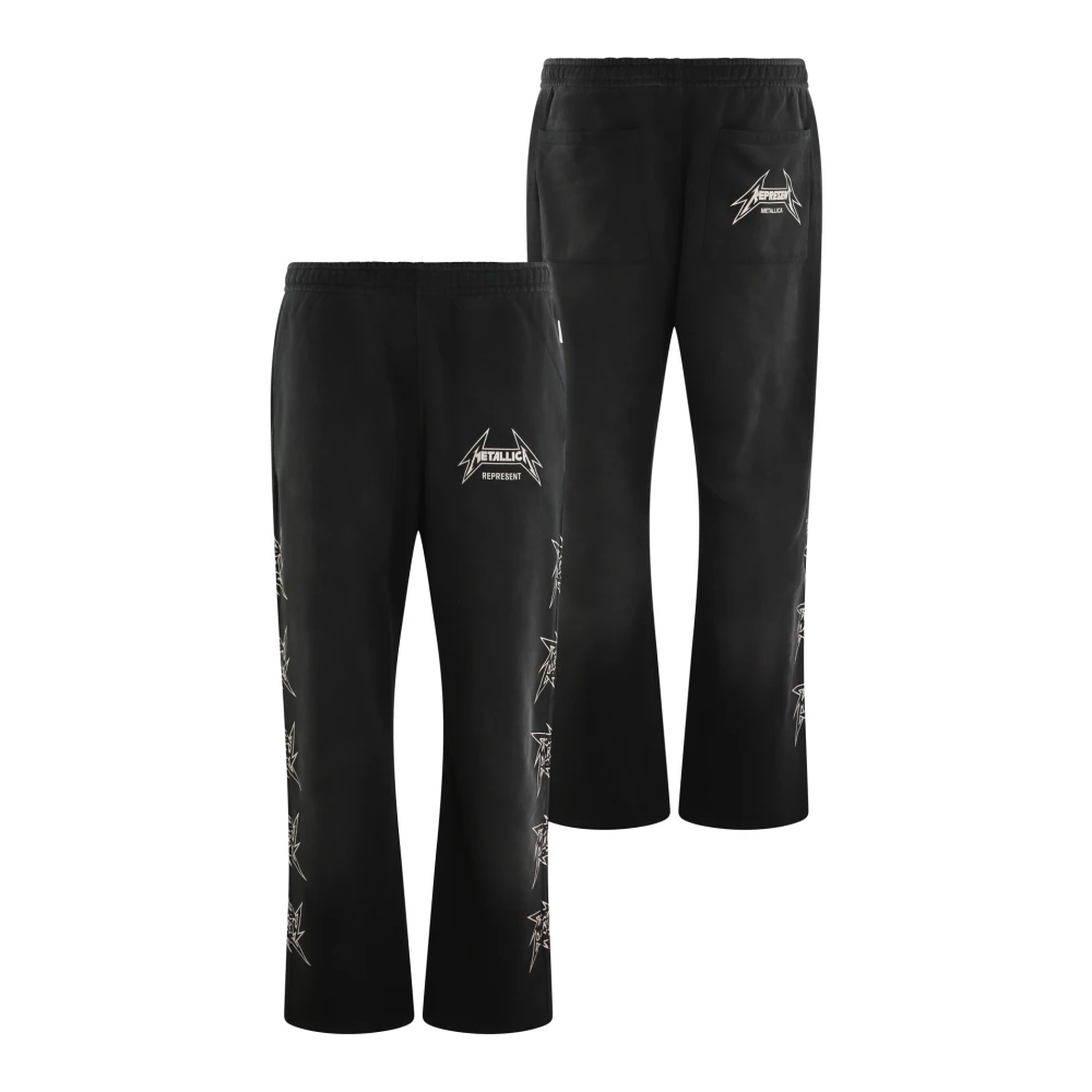 Represent Metallic joggingbroek Black Heren