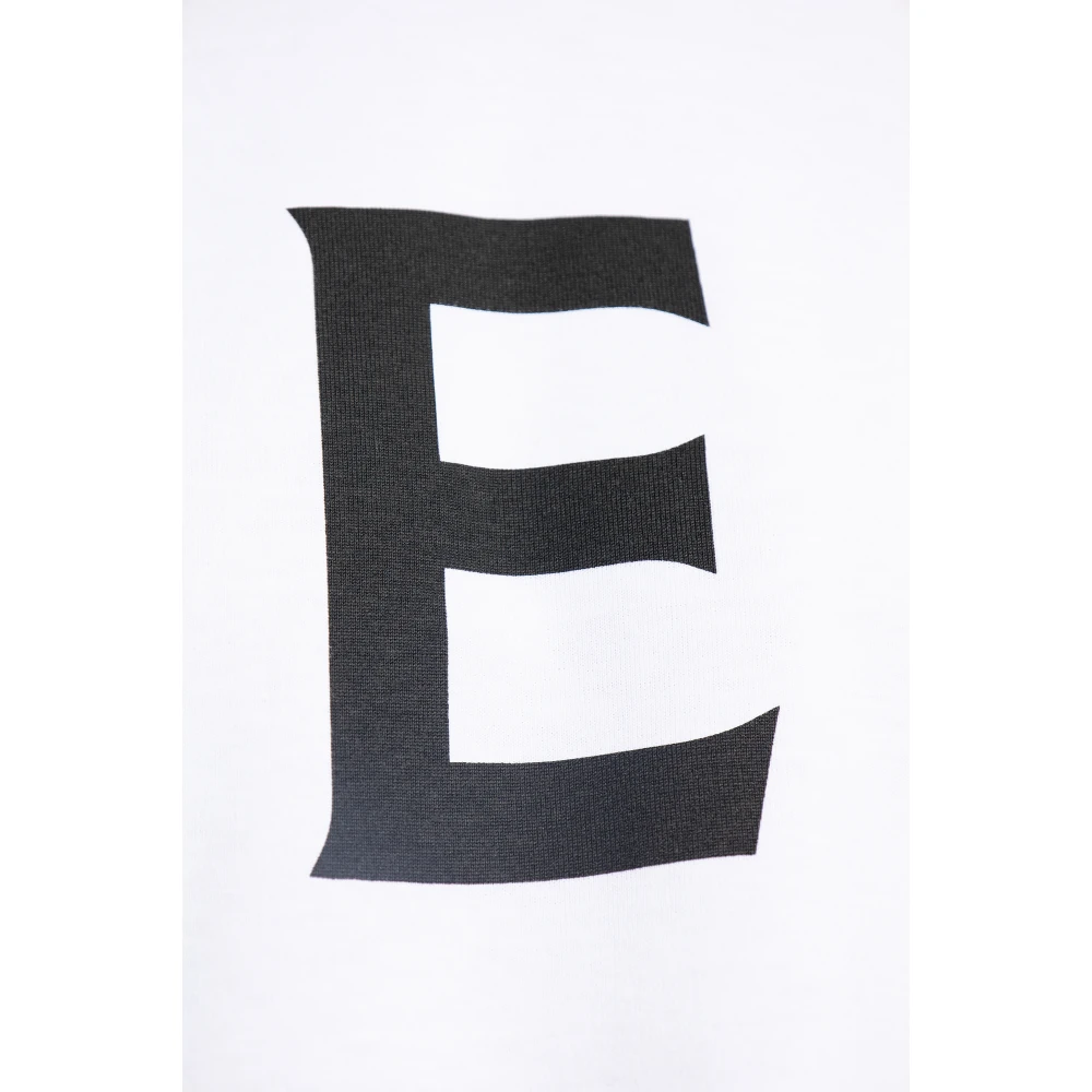 Salvatore Ferragamo T-shirt met logo White Heren