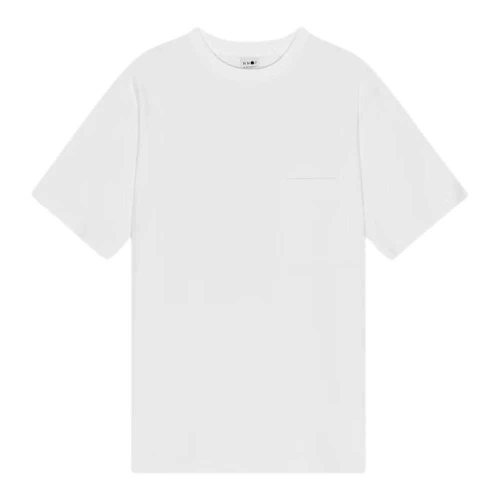 Nn07 Nachtt-shirts Wit White Heren