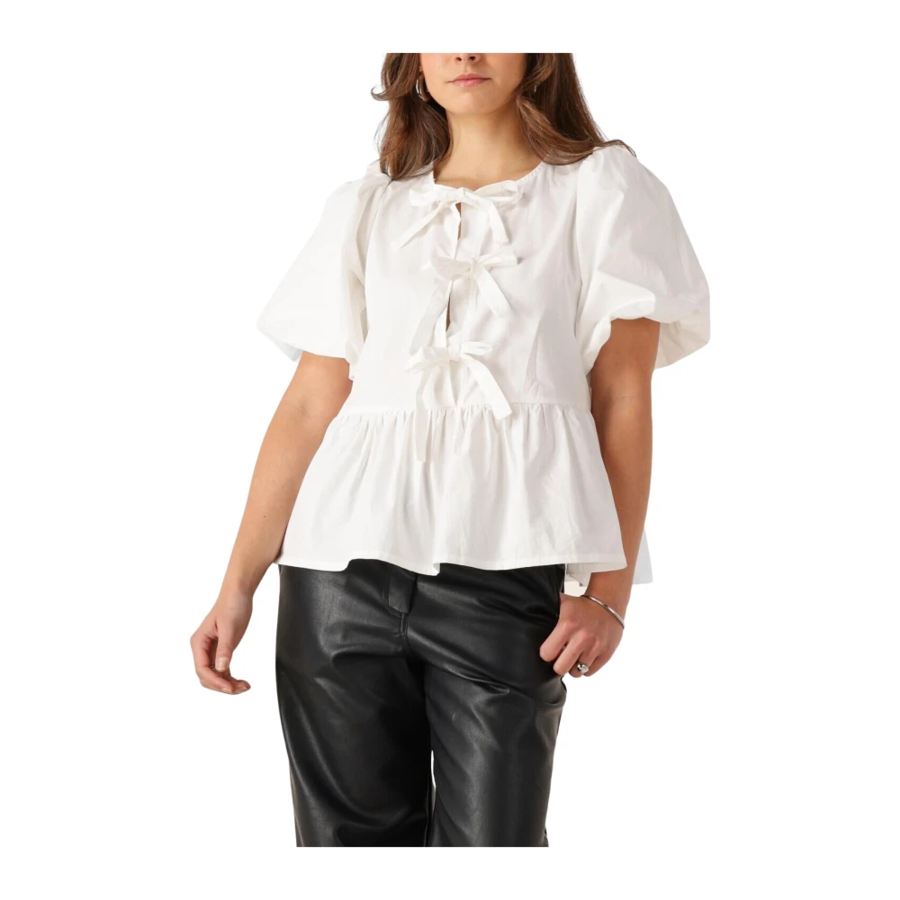 Notre-v Elegante Witte Blouse Frederica White Dames