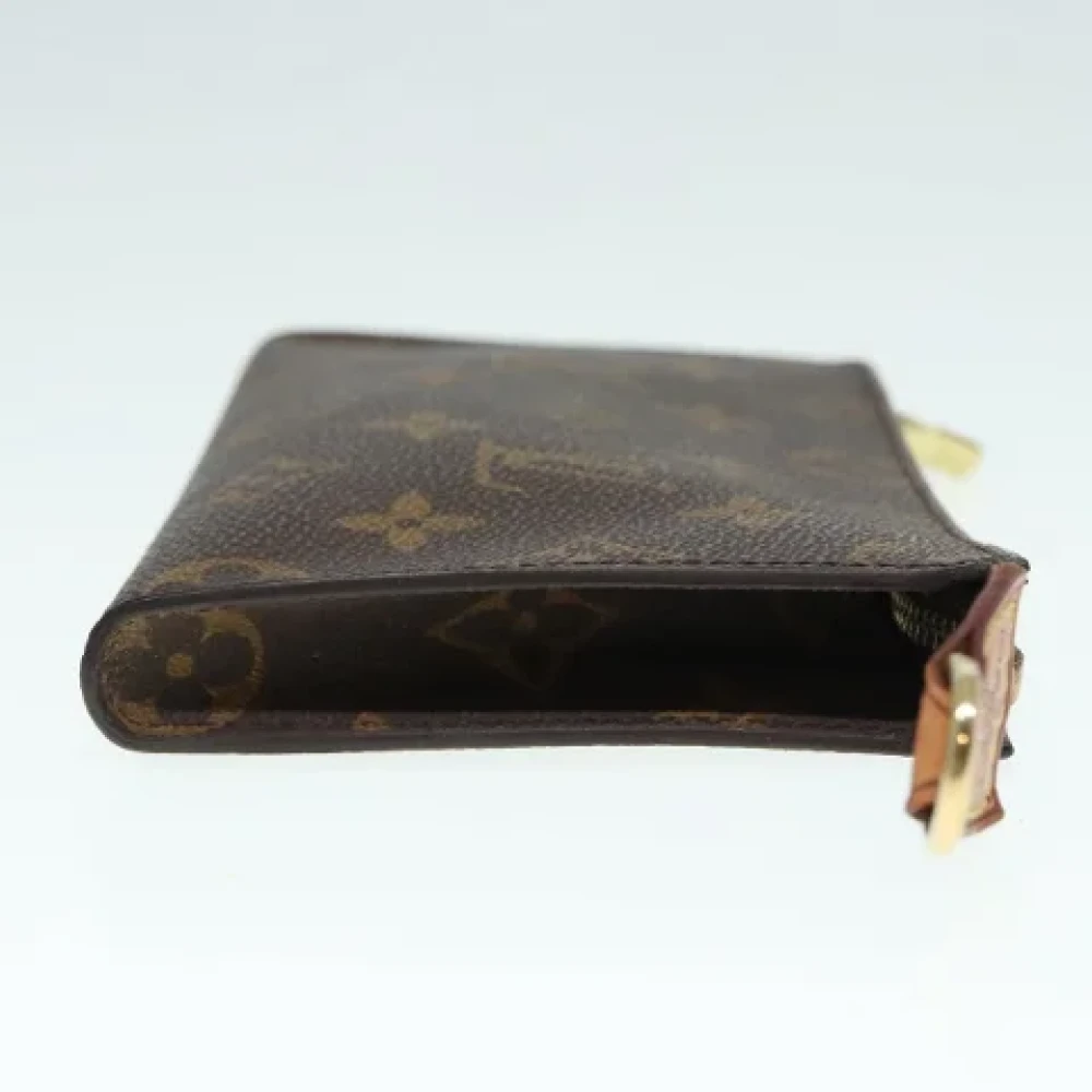 Louis Vuitton Vintage Pre-owned Canvas pouches Brown Dames