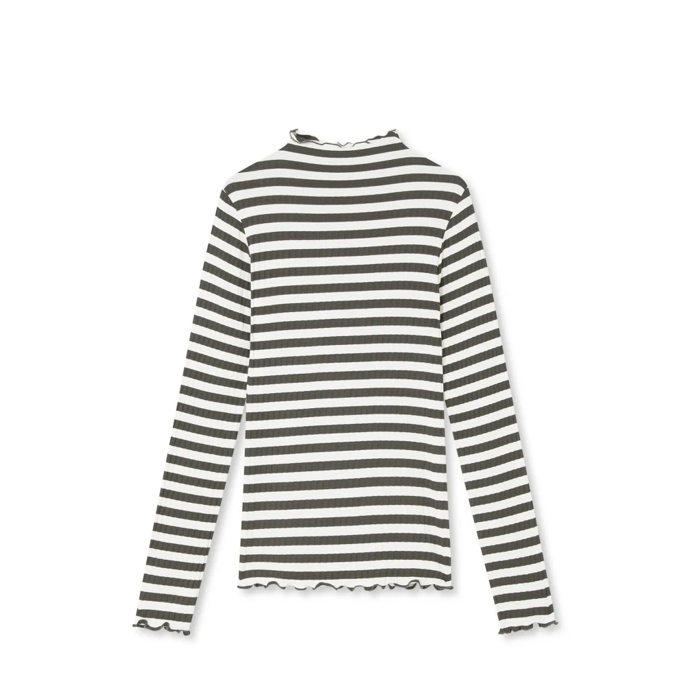 Mads Nørgaard Stijlvolle longsleeve T-shirt Rosin Multicolor Dames