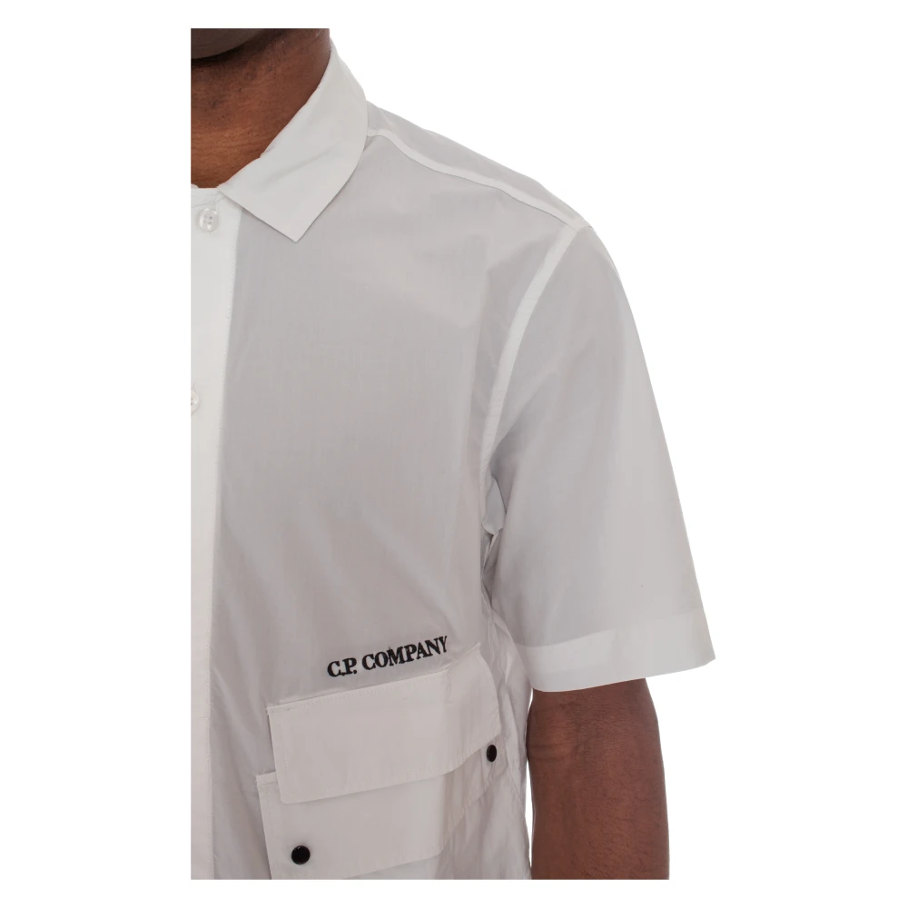 C.P. Company Blouses Shirts White Heren