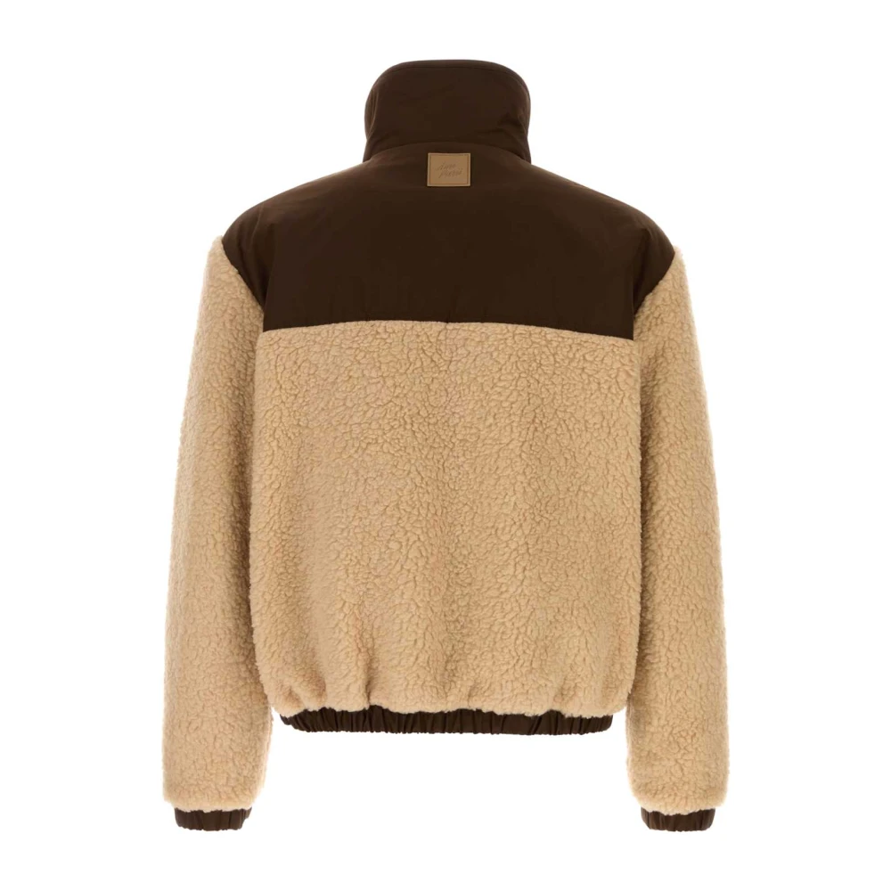 Ami Paris Giacca Blouson In Misto Lana - Immagine 3