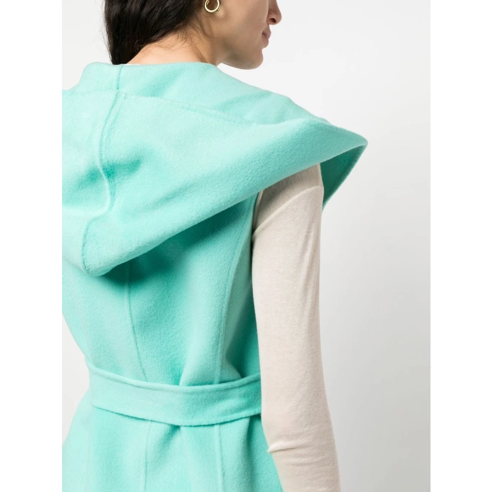 P.a.r.o.s.h. Lam23 Gilet Vest Green Dames