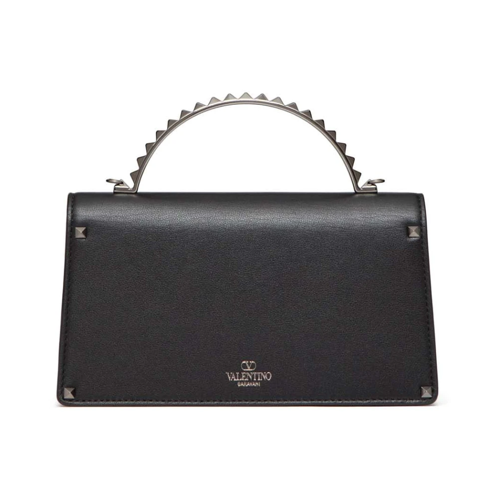 Valentino Garavani Mini Tas in Zwart Leer Black Dames