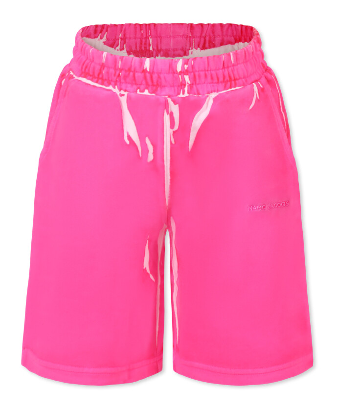 sporty-fuchsia-cotton-shorts