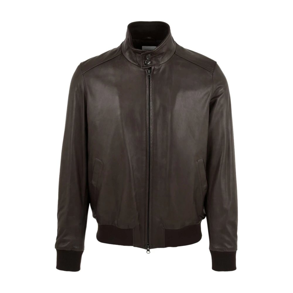 Aspesi Jacket met ritssluiting aan de voorkant Brown Heren