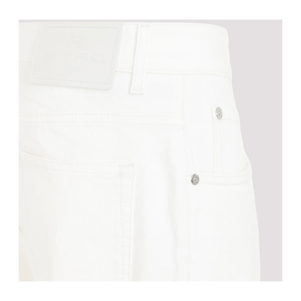 ETRO Straight Jeans White Heren