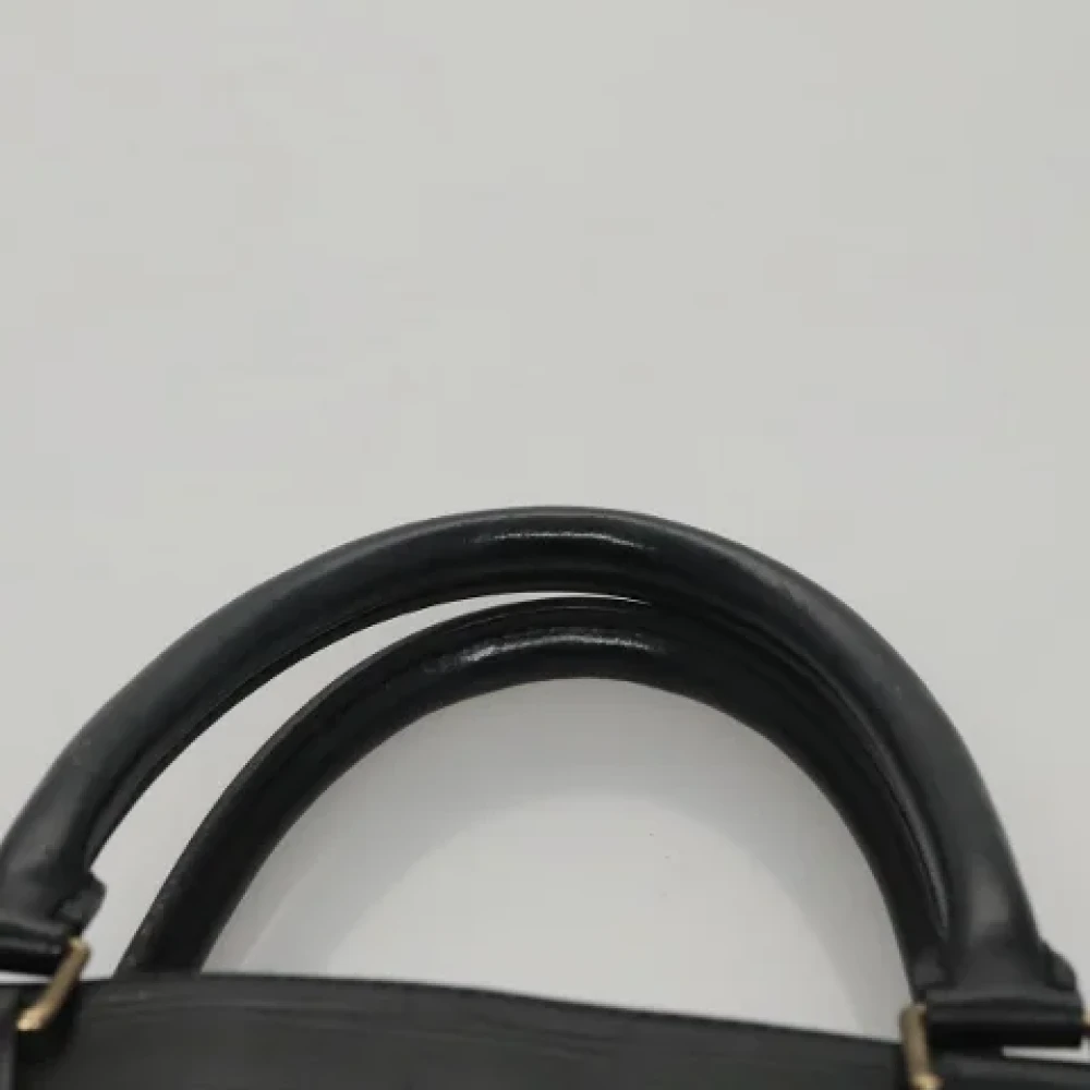 Louis Vuitton Vintage Pre-owned Leather handbags Black Dames