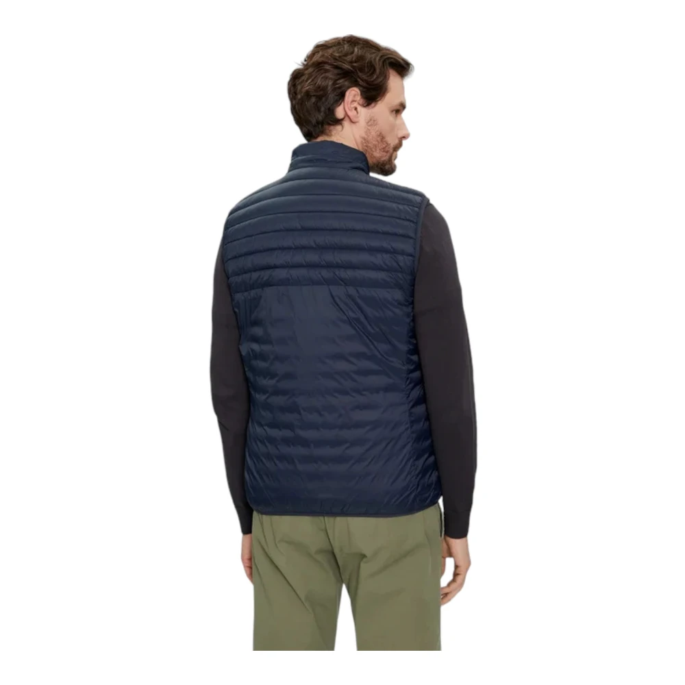 aeronautica militare Stijlvolle Gilet voor Mannen Blue Heren