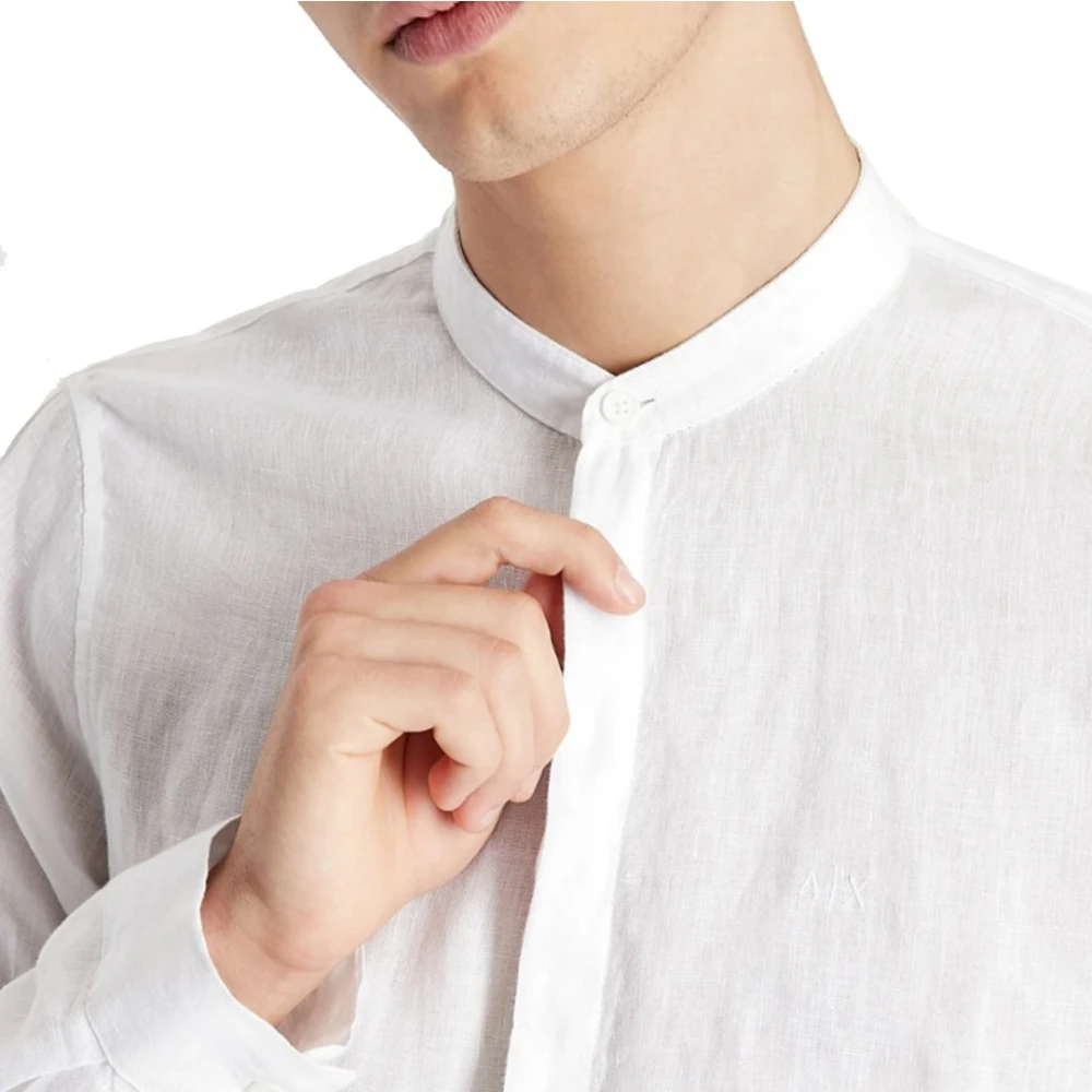 Armani Exchange Formal Shirts White Heren