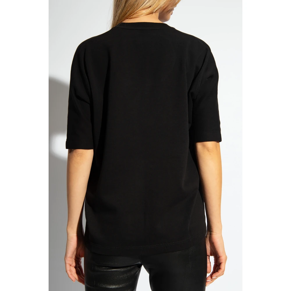 Zadig & Voltaire Loszittend T-shirt Black Dames