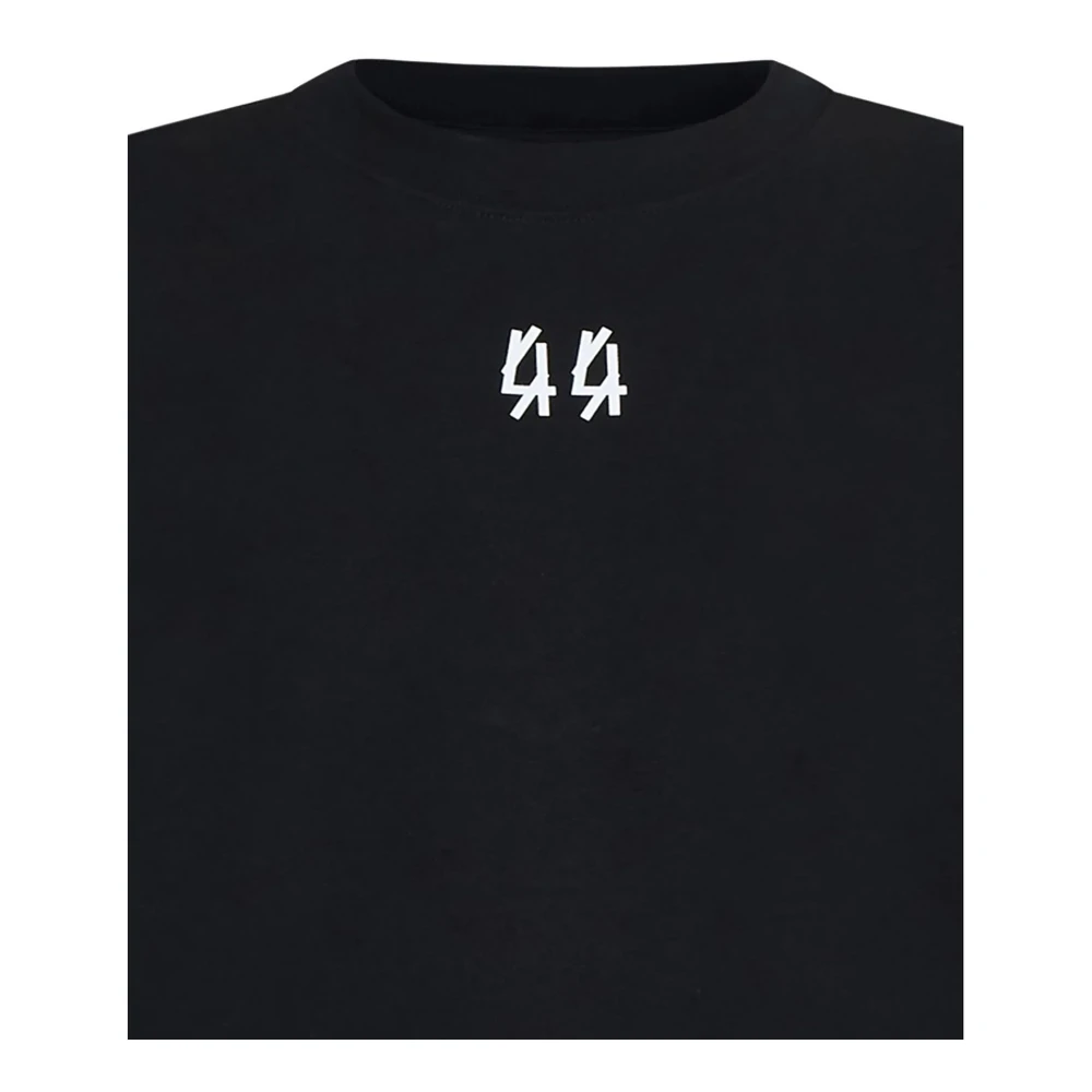 44 Label Group T-shirt met ronde hals Black Heren