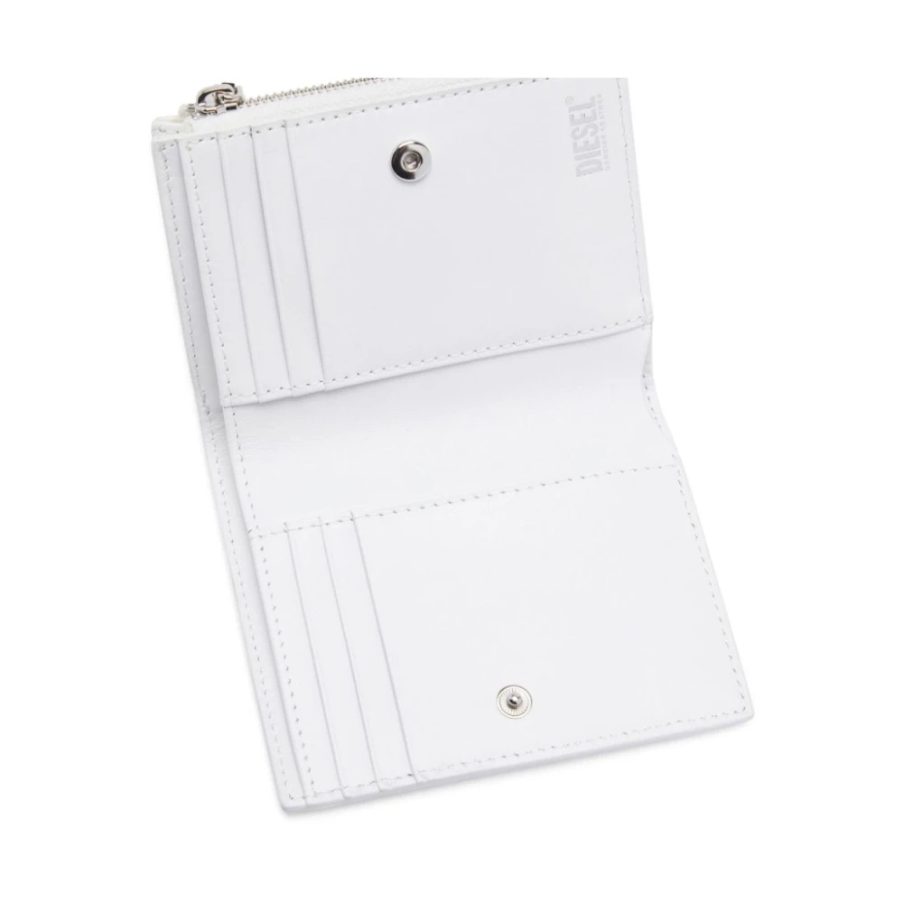 Diesel Witte Portemonnee Dames Accessoires White Dames